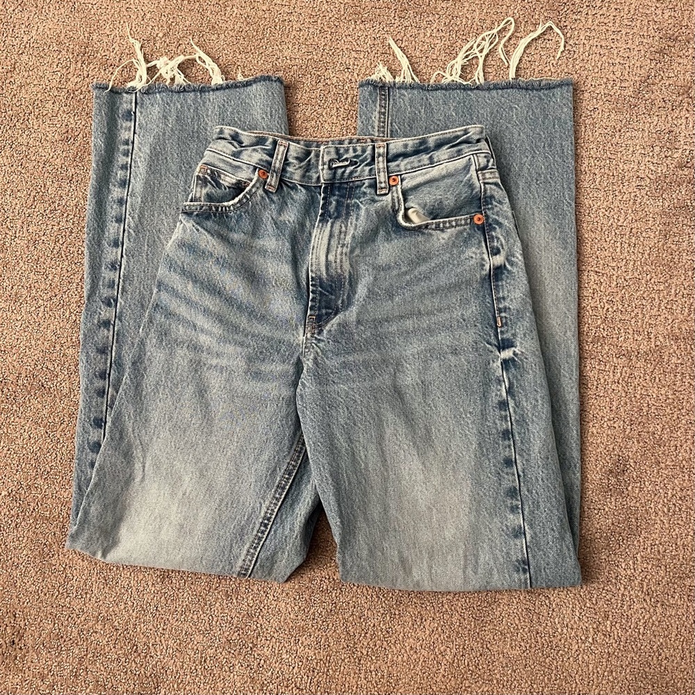 Zara wide leg jeans